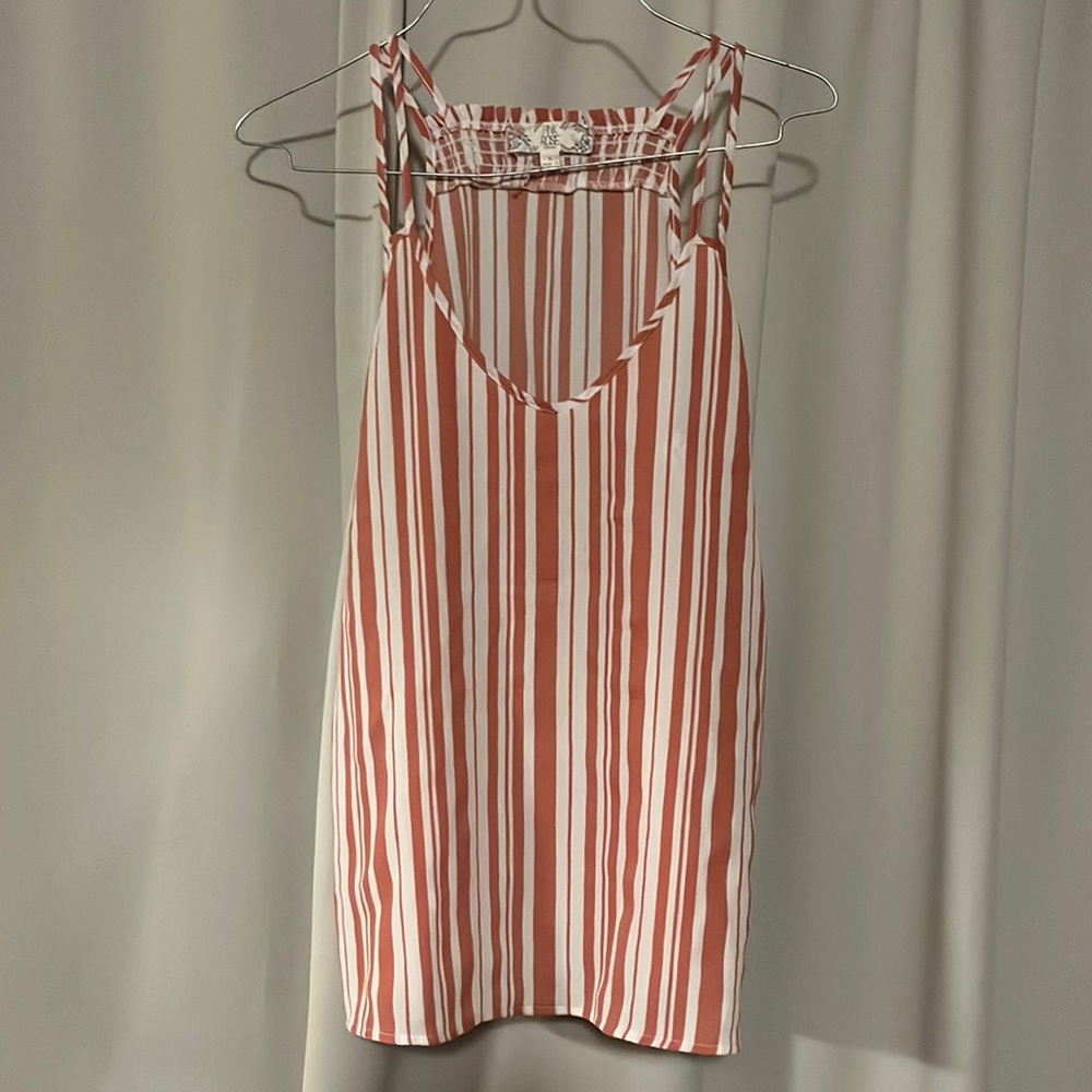 Pink Rose Tank Size Large